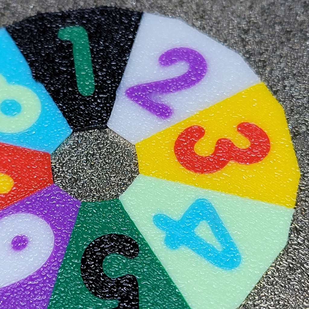 AMS 8 Color Test Chip