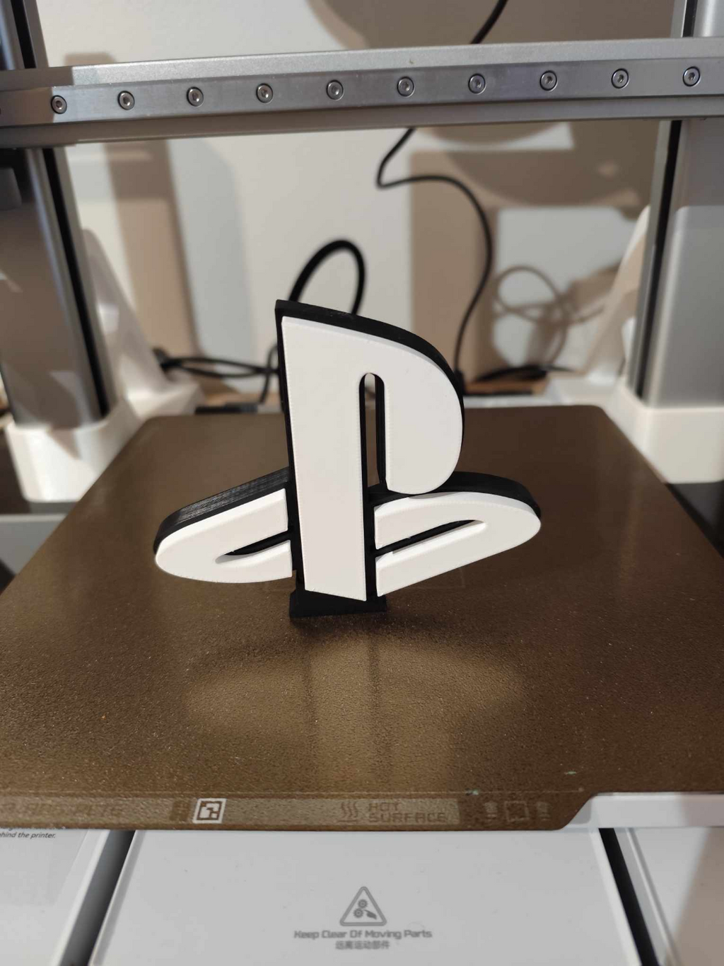 PS logo display stand
