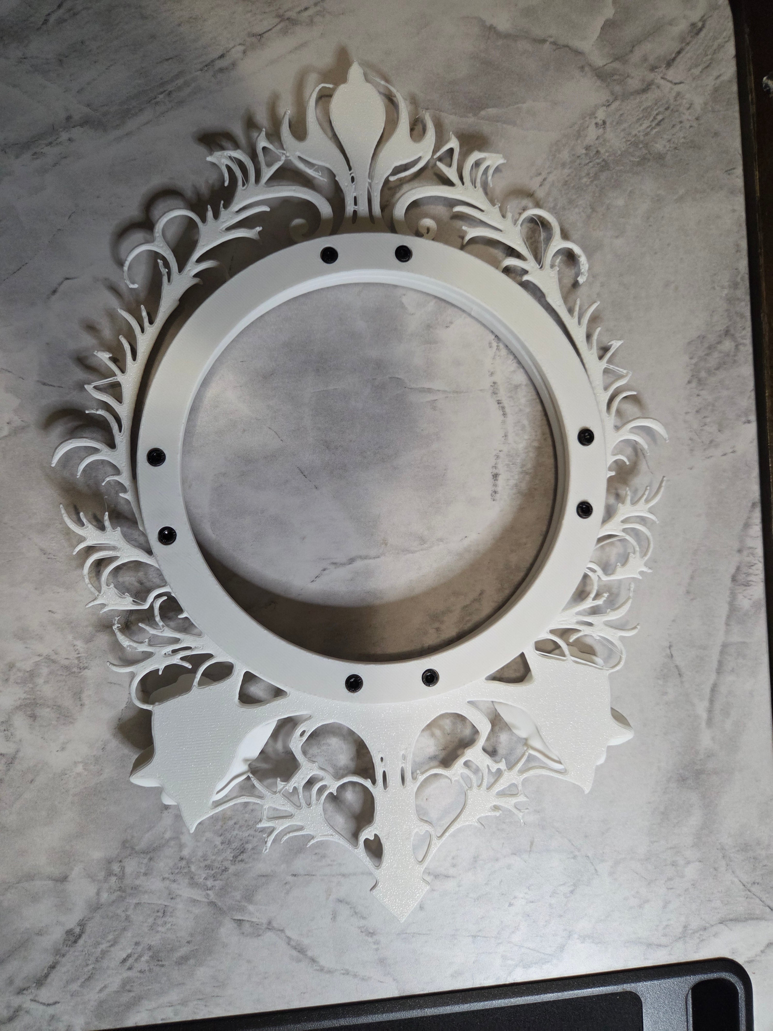 Gothic Rose Frame 5 inch