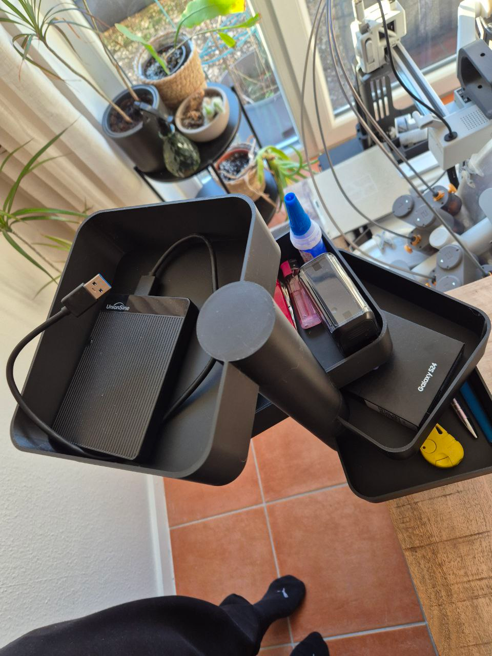 Schreibtisch Regal 360° Modular auch für A1 mini