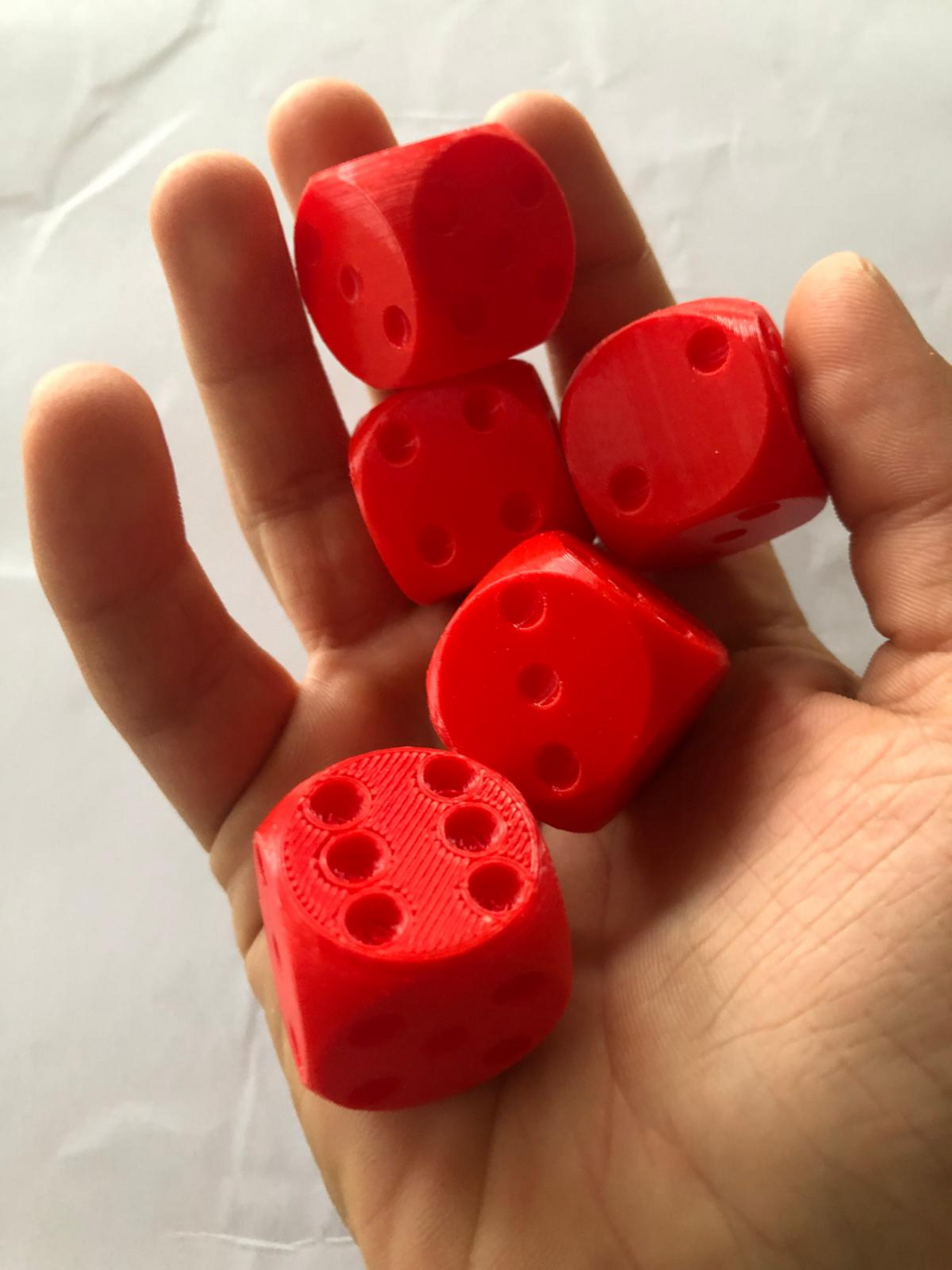 Large hand-held dices