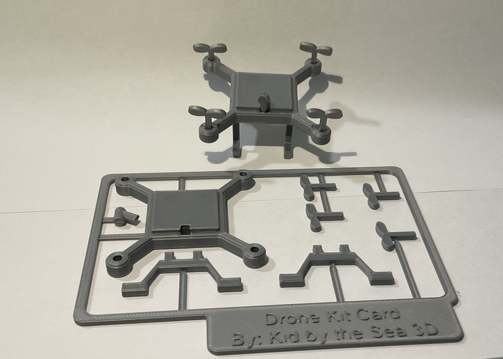 Drone Model Kit Card