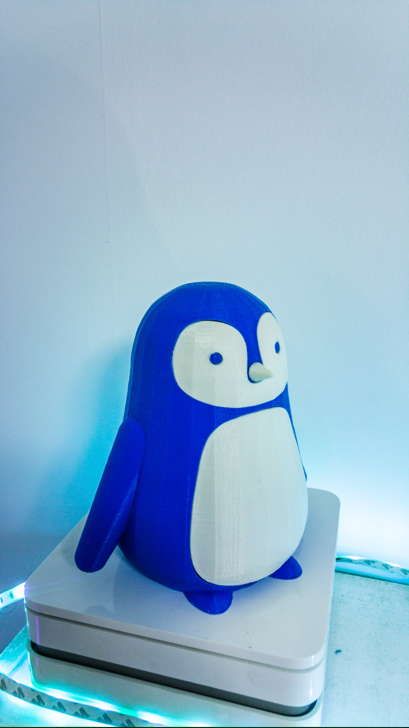 Cute Baby Penguin with Drawer Organizer