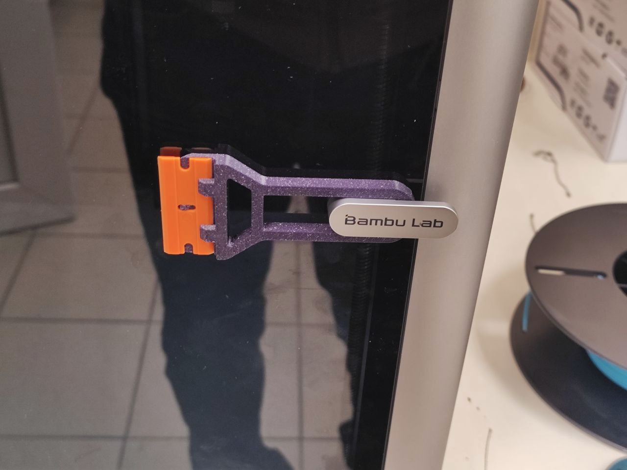 Plastic Blade Scraper chamfered