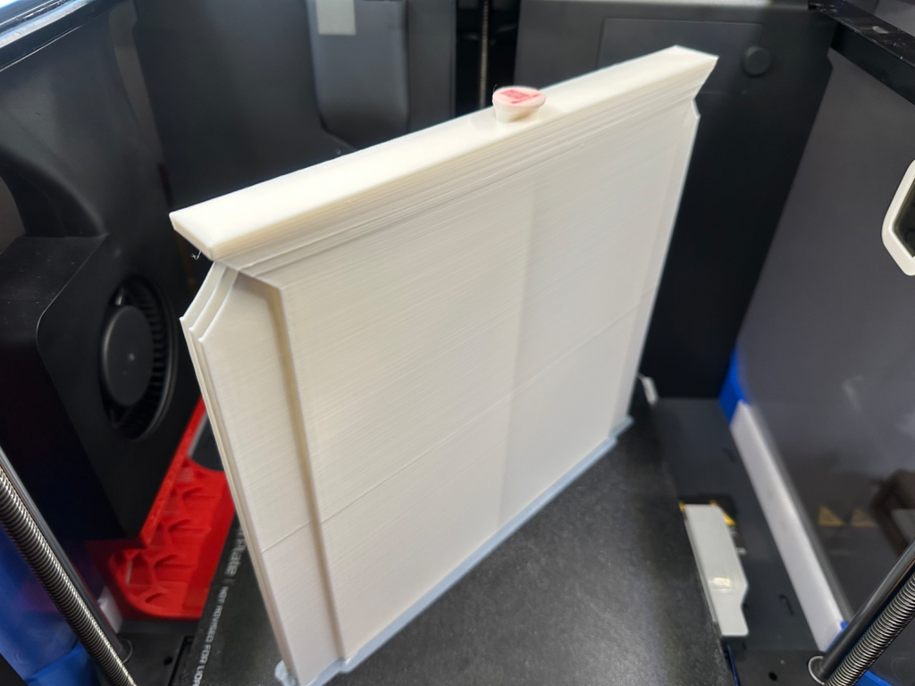 Drawer as Extra Part for under Printer Build-Plate storage system