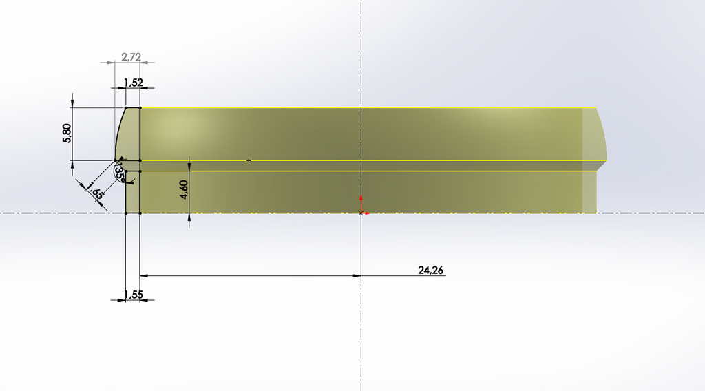 HANSA plastic mounting ring