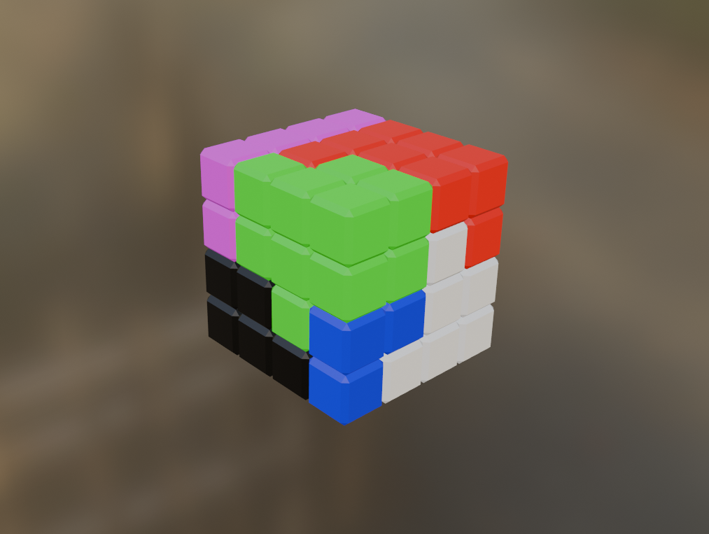 3D Puzzle with Box
