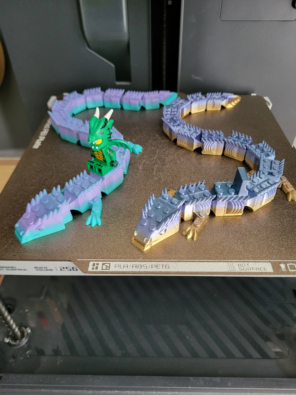 Dragon Rider for brick mini figure