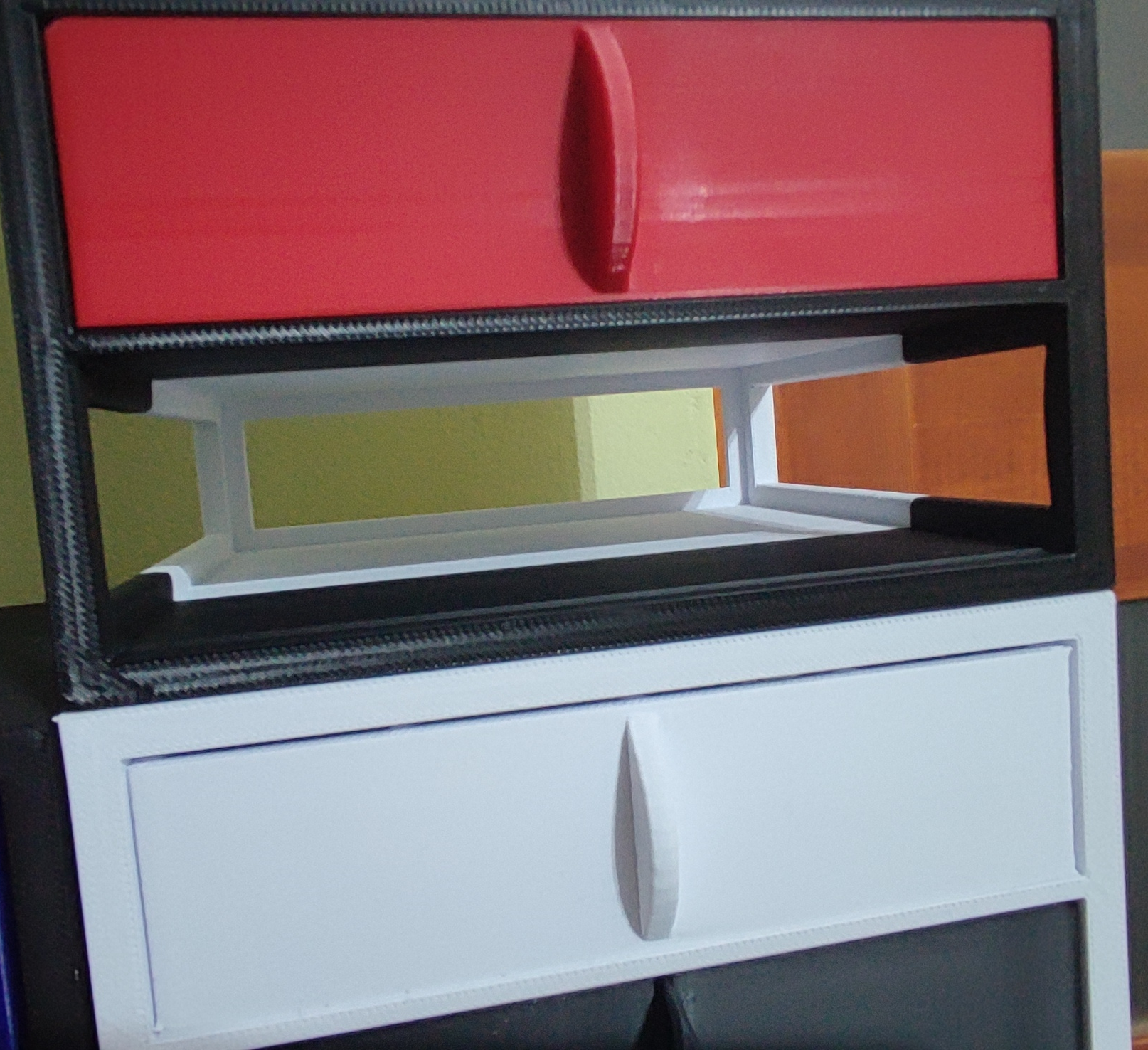 Stackable frame and boxes\Stackable drawer