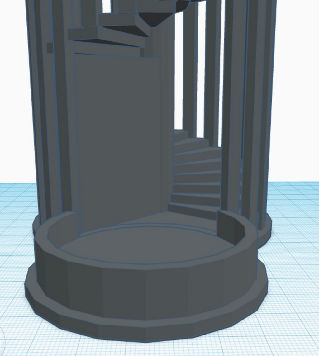 Staircase Dice tower for DnD