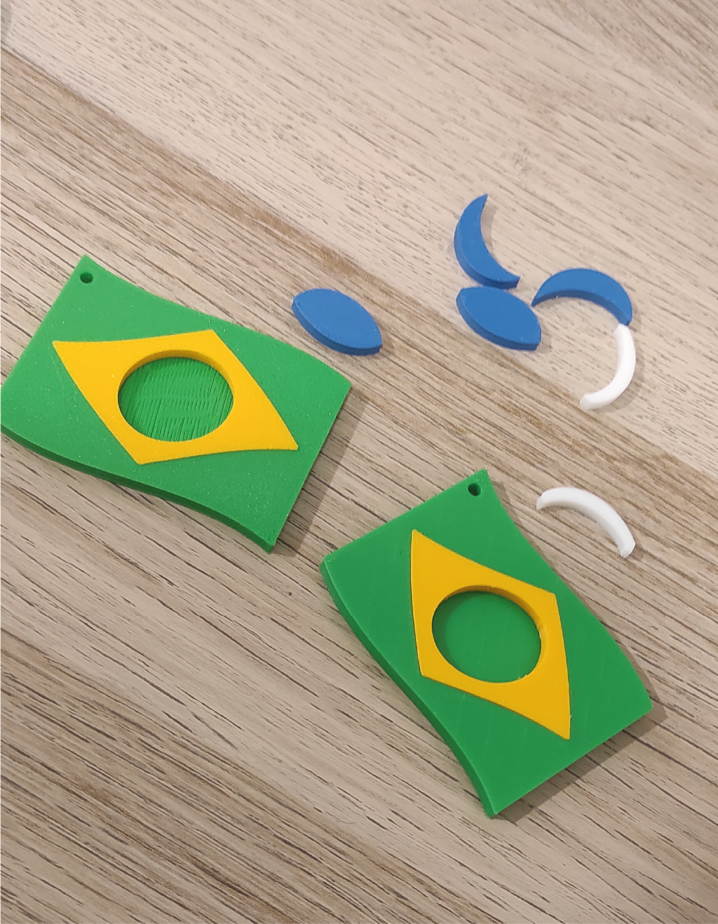 Chaveiro Brasil Multiparte - NO AMS