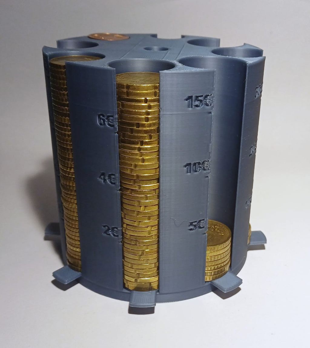 Coin Holder for all Euro coins with gauges