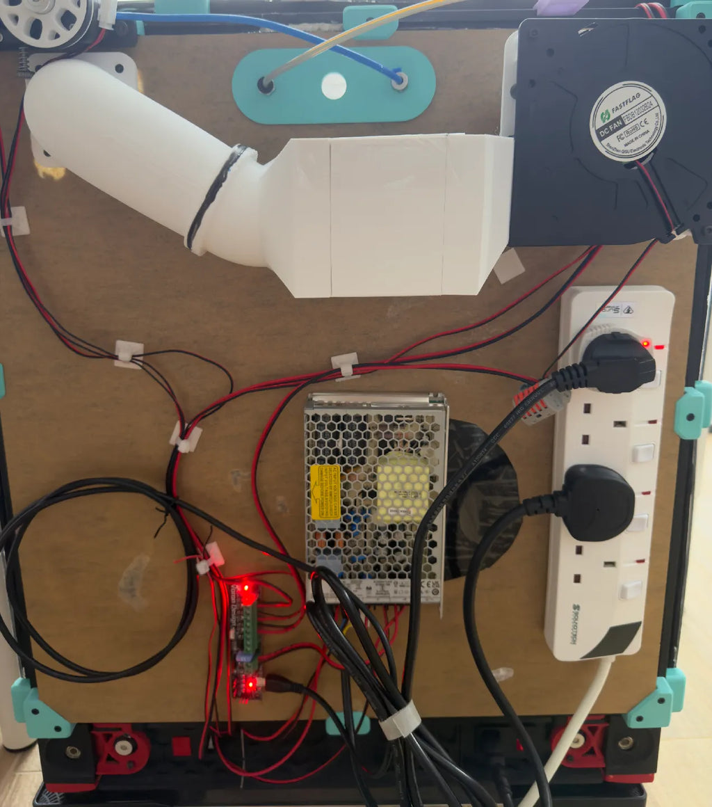 Recirculating air filtration system V3.0