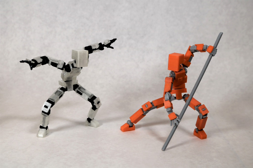 LUCKY 13 Printable Jointed Figure