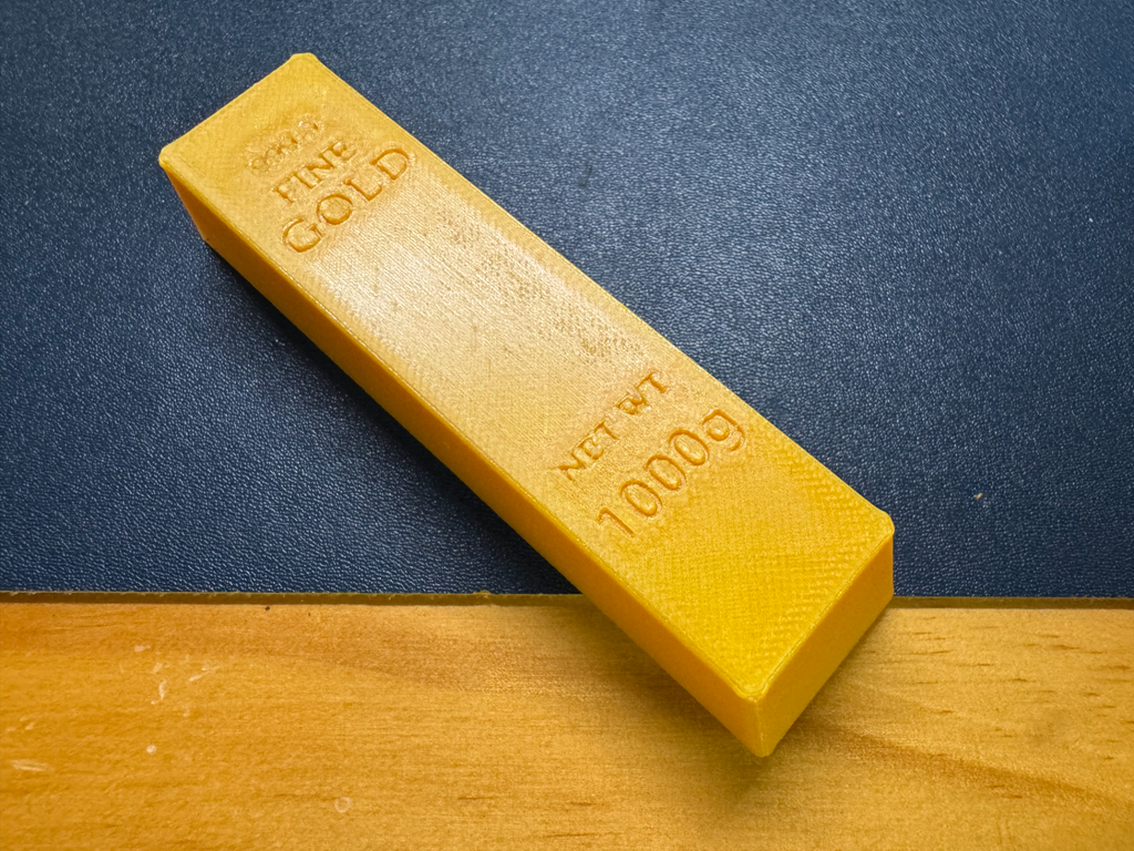 GOLD 9999 足金 金条 冰箱贴