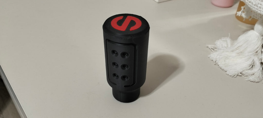 Sparco knob for Logitech shifter + Adapter