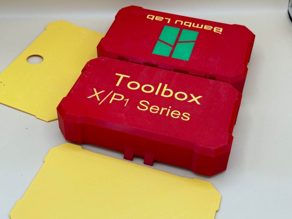 "Print-in-Place" X/P Series Accessory Tool-Box