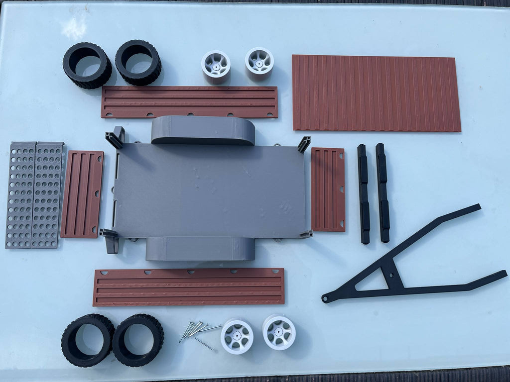 Truck for RC car expedition off-road car 1:10,1:12