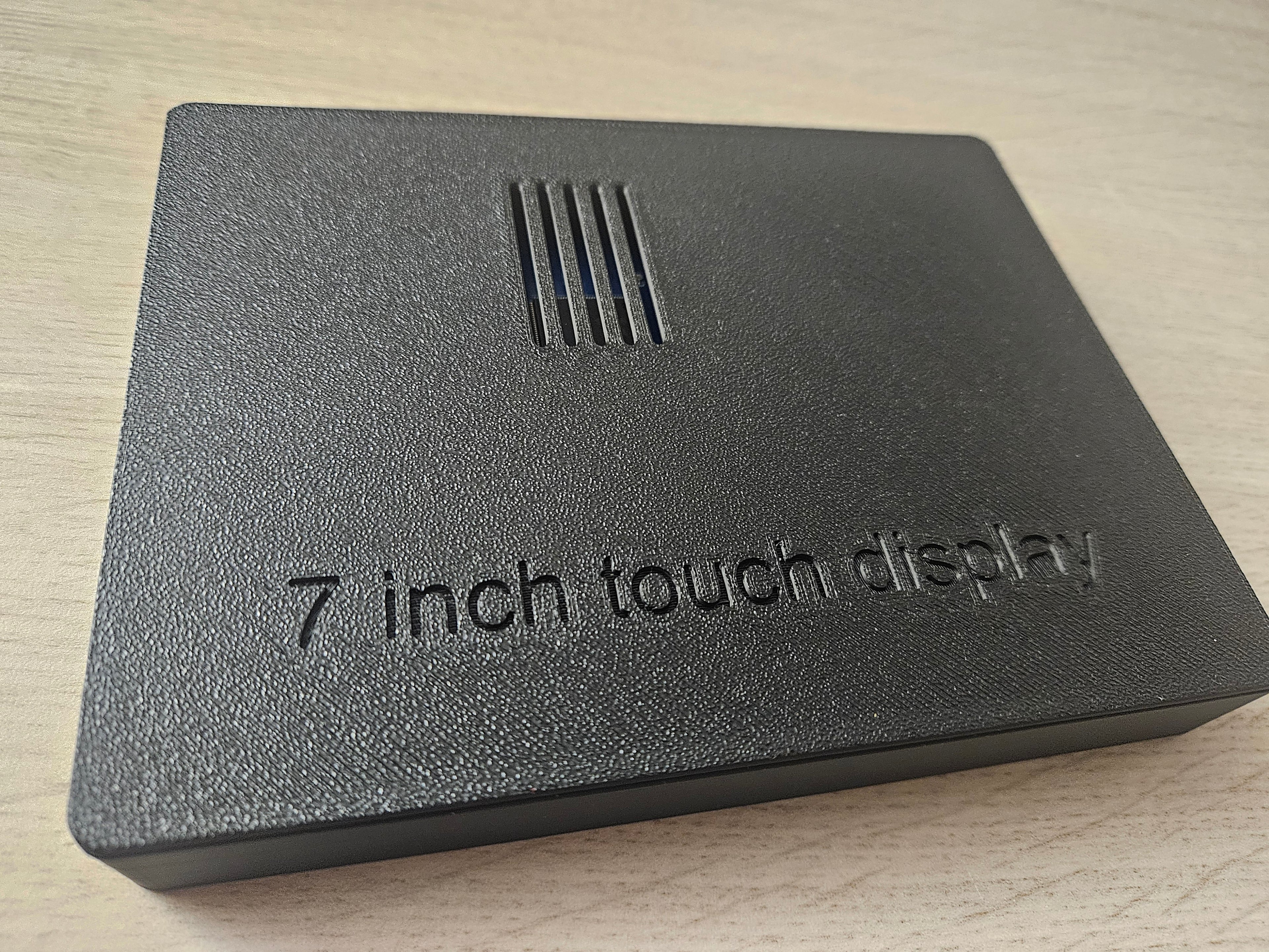 Raspberry Pi 7" Touch Display Case (snap-fit)