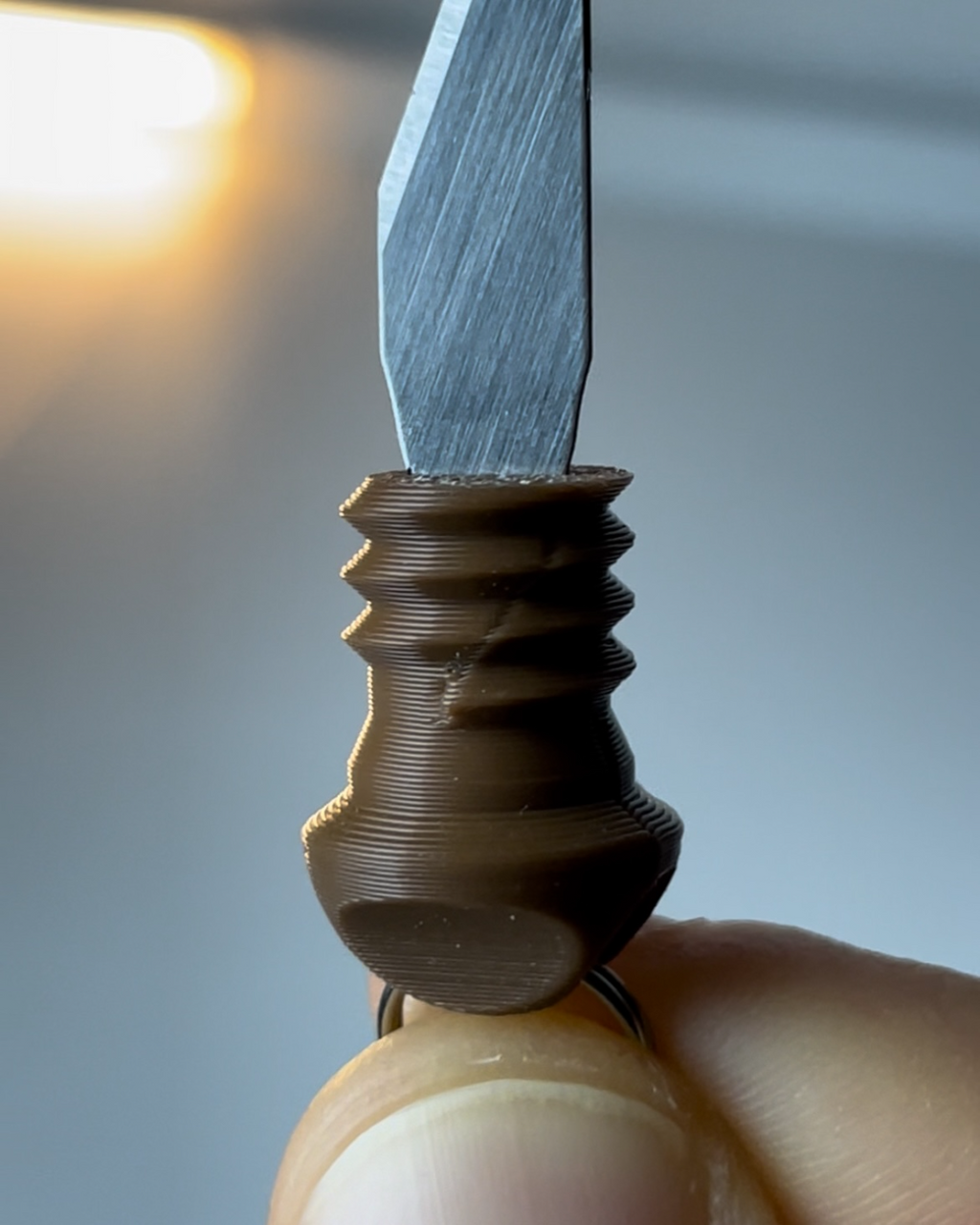Exacto Knife Keychain
