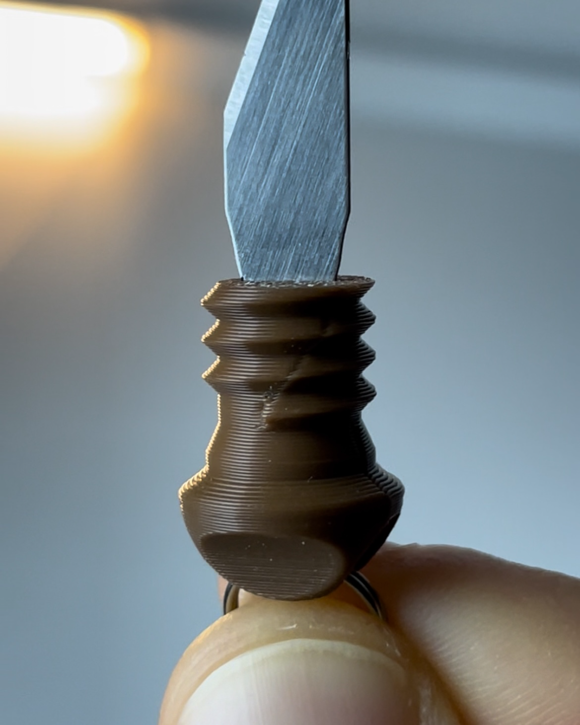 Exacto Knife Keychain