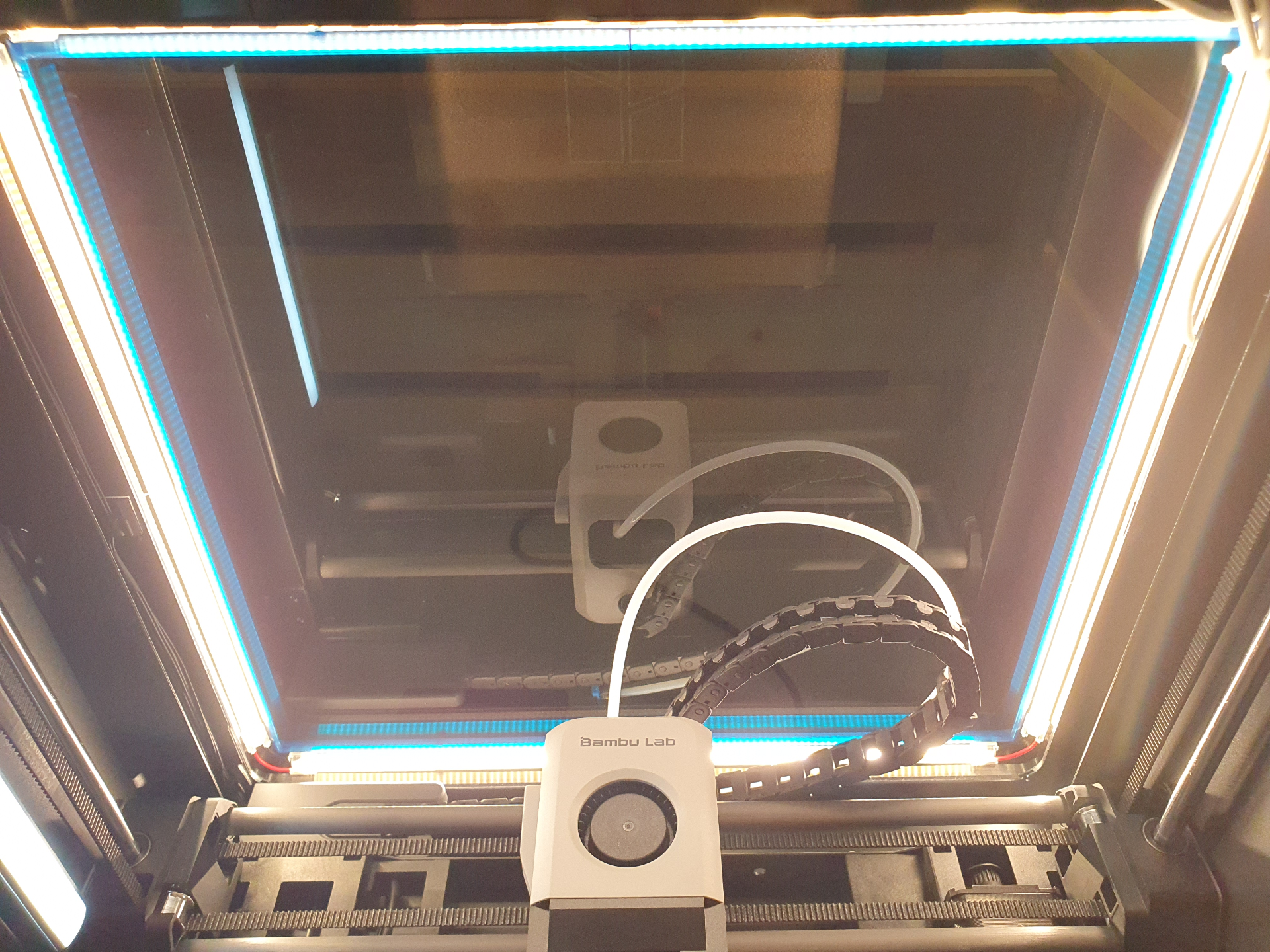 LED Glass Riser Flat, AMS Raiser Low Profile P1 X1