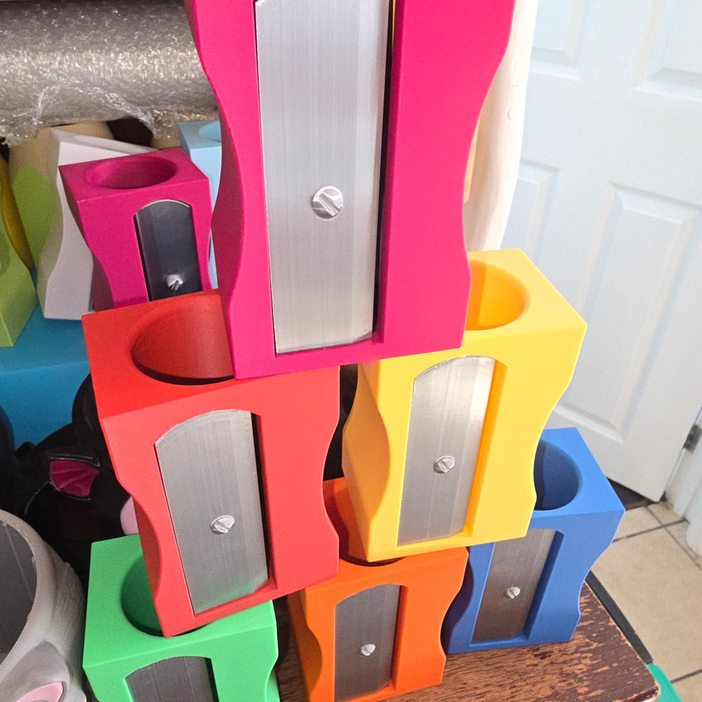 Giant Pencil Sharpener Pen Pot