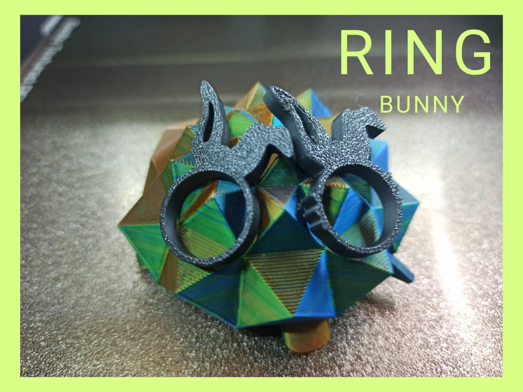 Bunny girl ring - 2 model