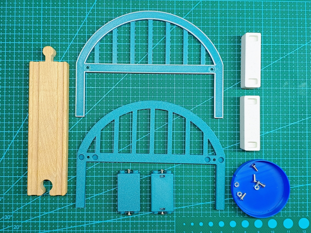 Railway bridge (wooden rails)