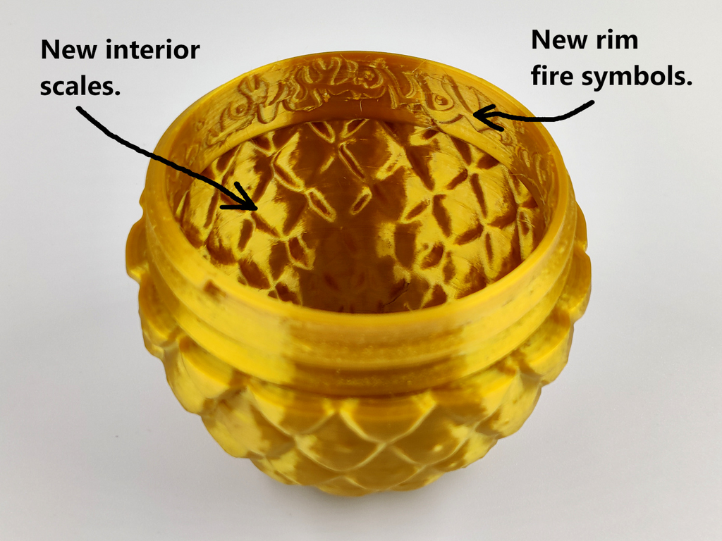 The Original Dragon Egg - Updated - Now in 5 Sizes