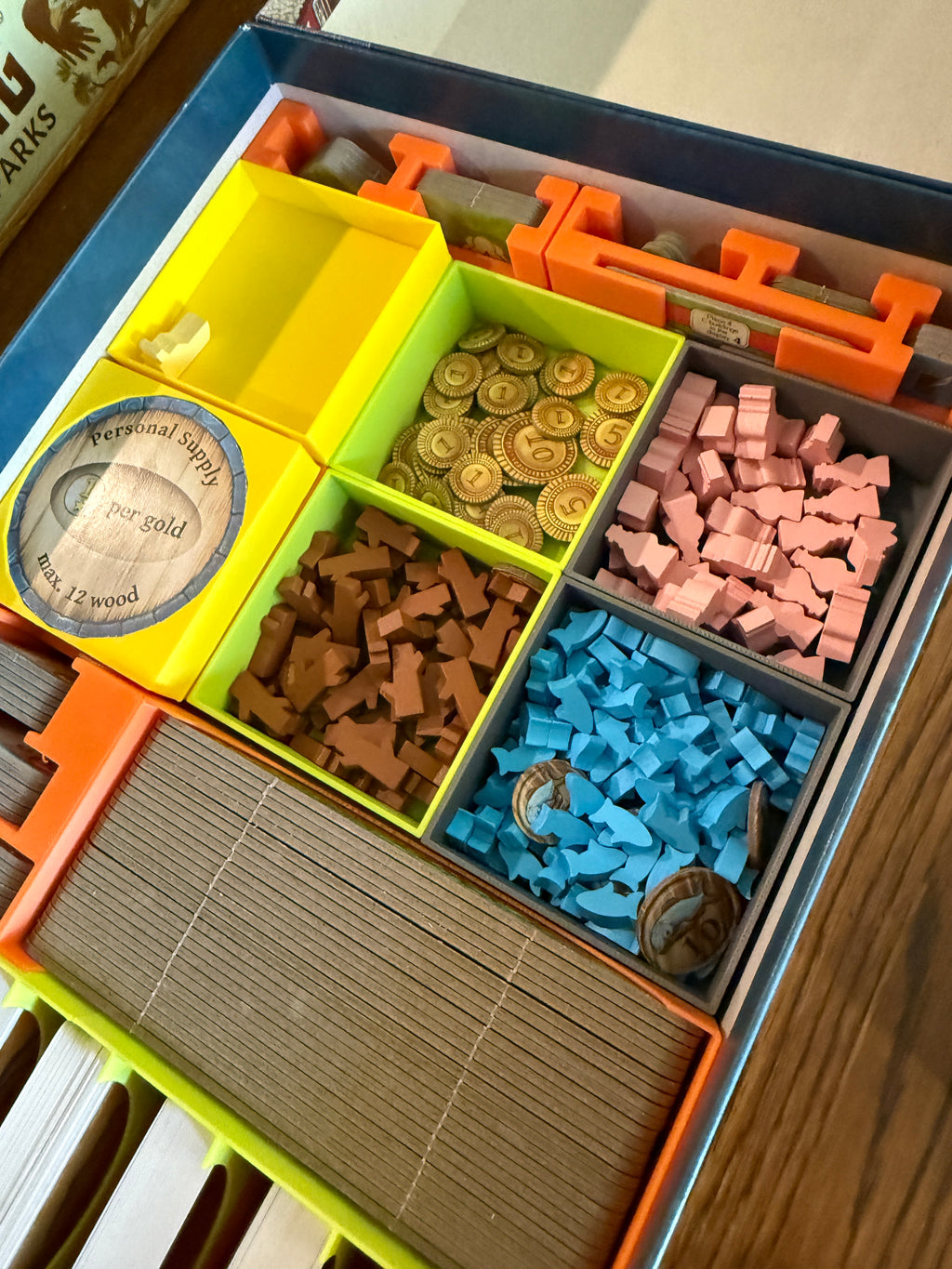Nusfjord Big Box Board Game Insert