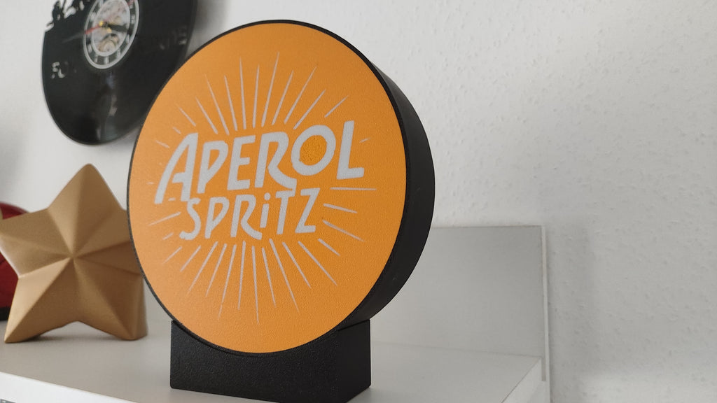 Aperol Spritz Lightbox