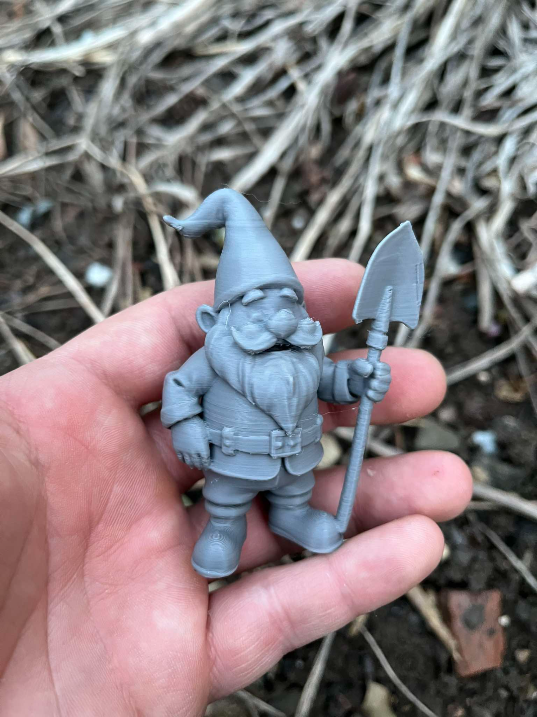 Hardworking dwarfs, gnomes for the garden