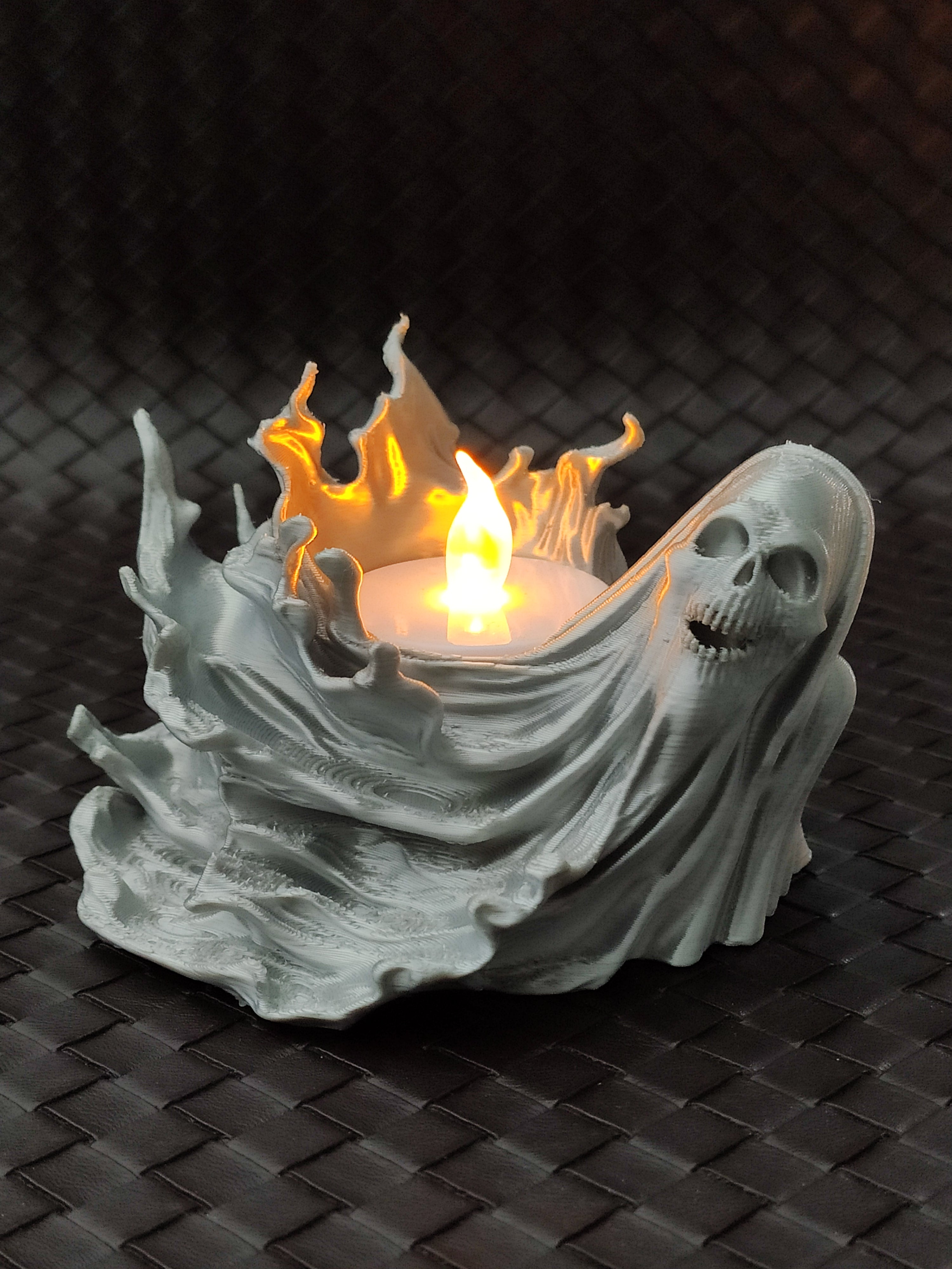 Cursed LED Tealight Set / Halloween edition (5PCS)