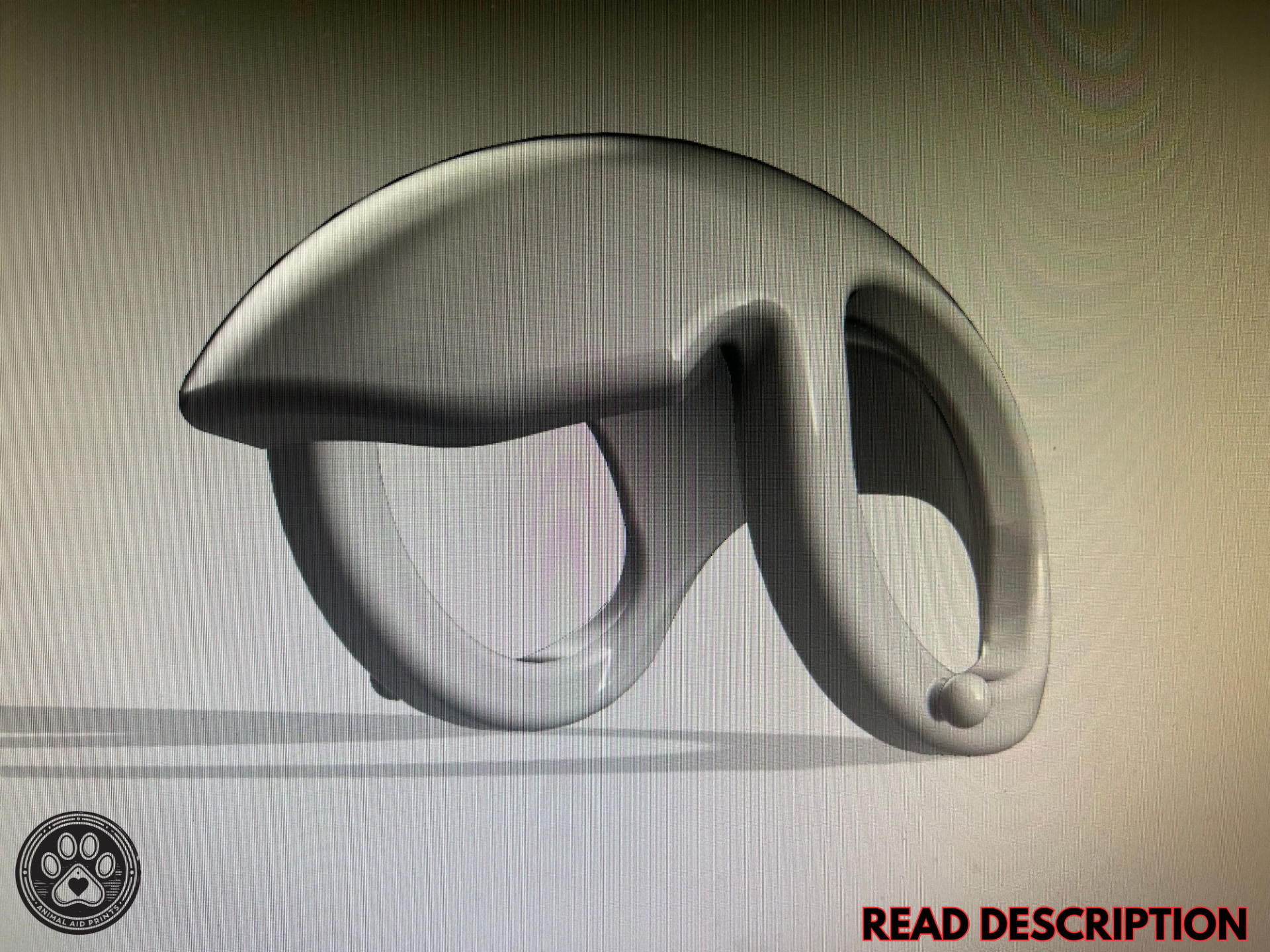 Dog Helmet - Getting Adoption Family a 3D Printer