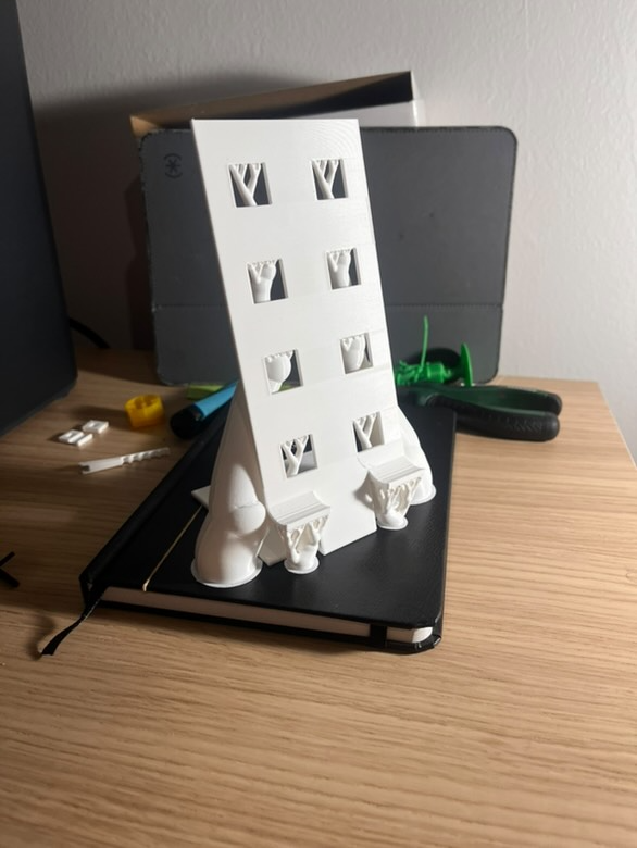 Tilted Building Stand for Tablets & Phones