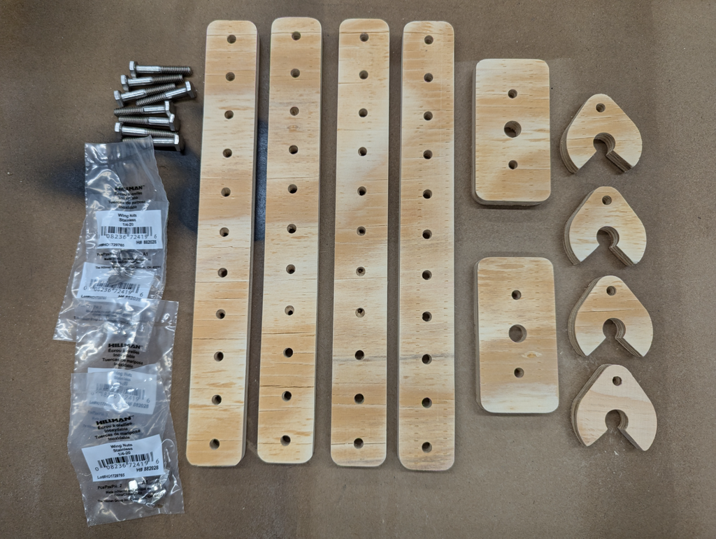 Frame clamping jig