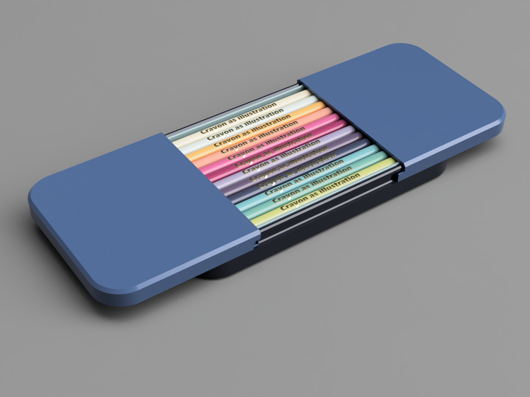 Box for Crayons and Pencils