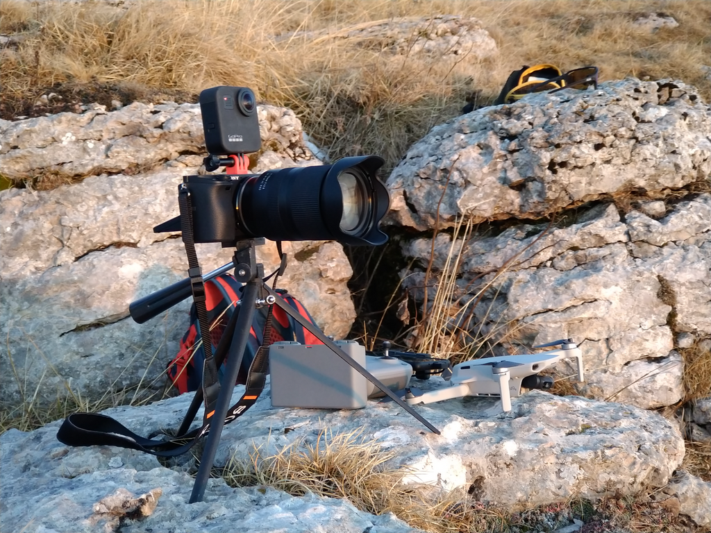 GoPro stand for Sony alpha