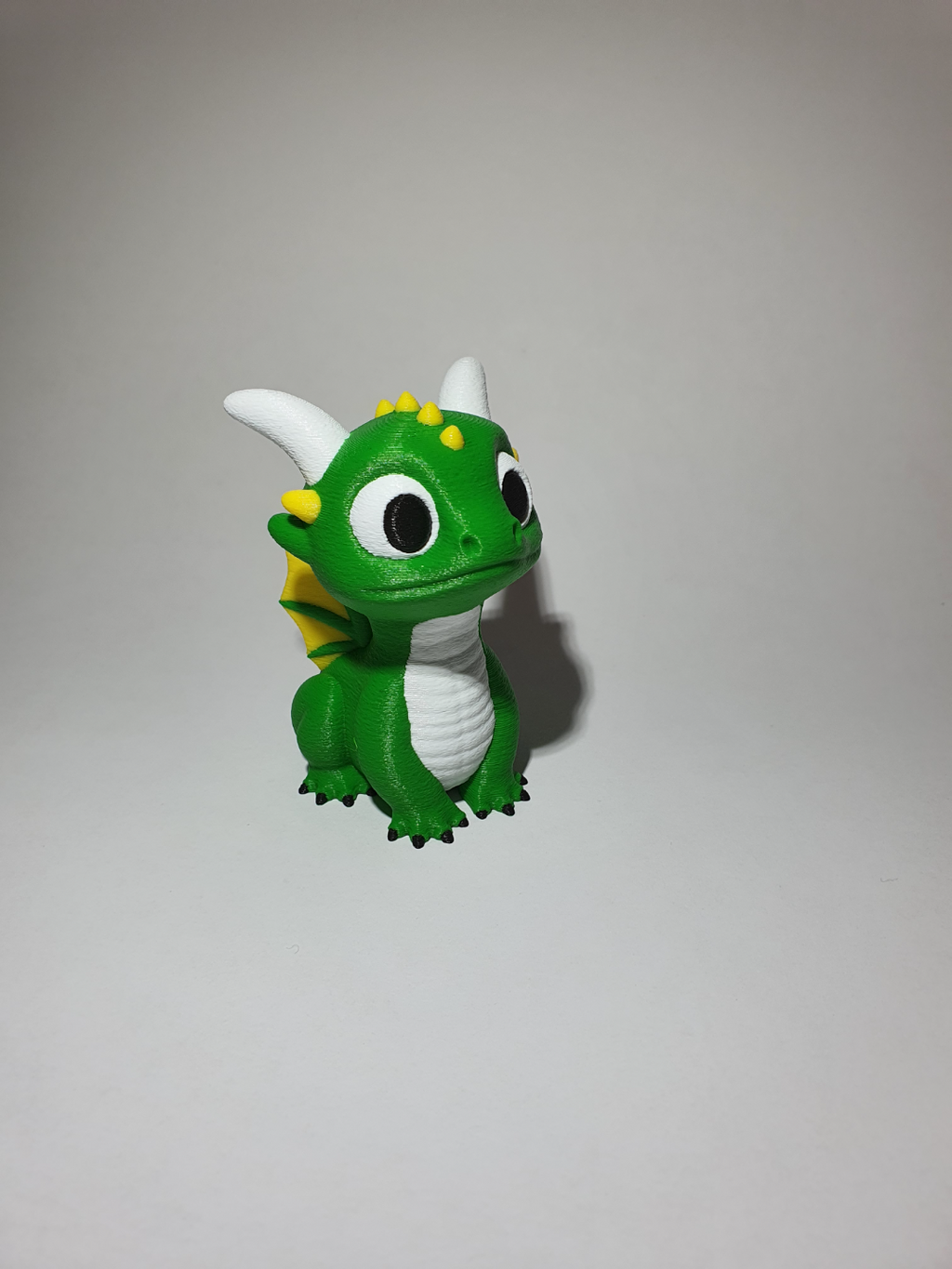 Dragon multicolor fuzzy skin