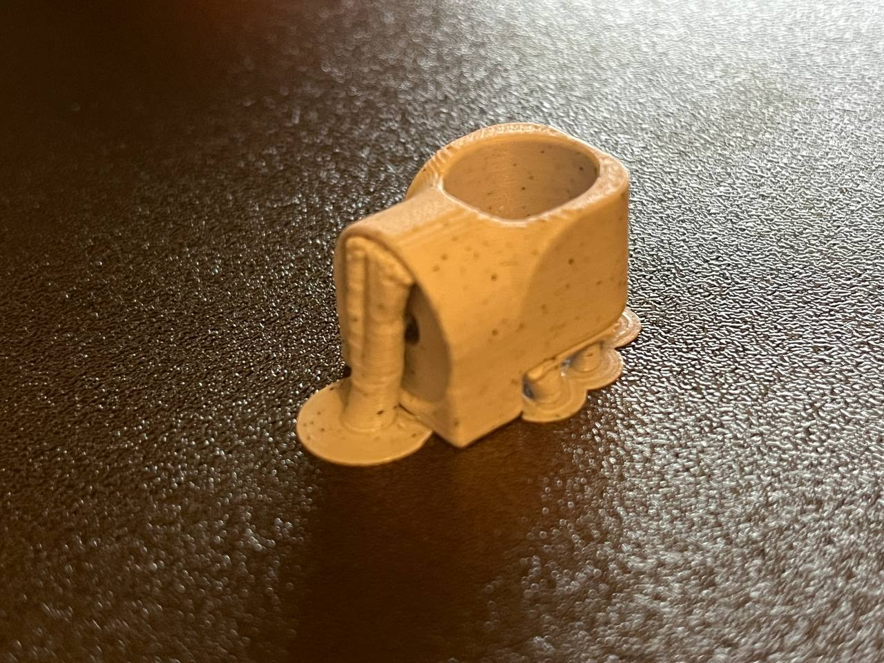 Bambu Lab A1 - AMS Lite tube holder - connector adapter for TPU filament or external spool