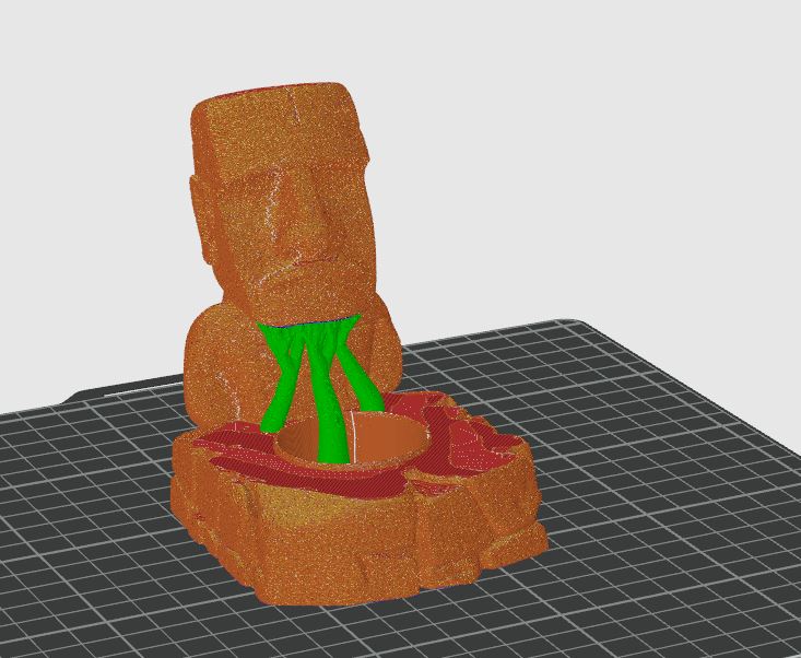 Moai - LED Tea light Holder