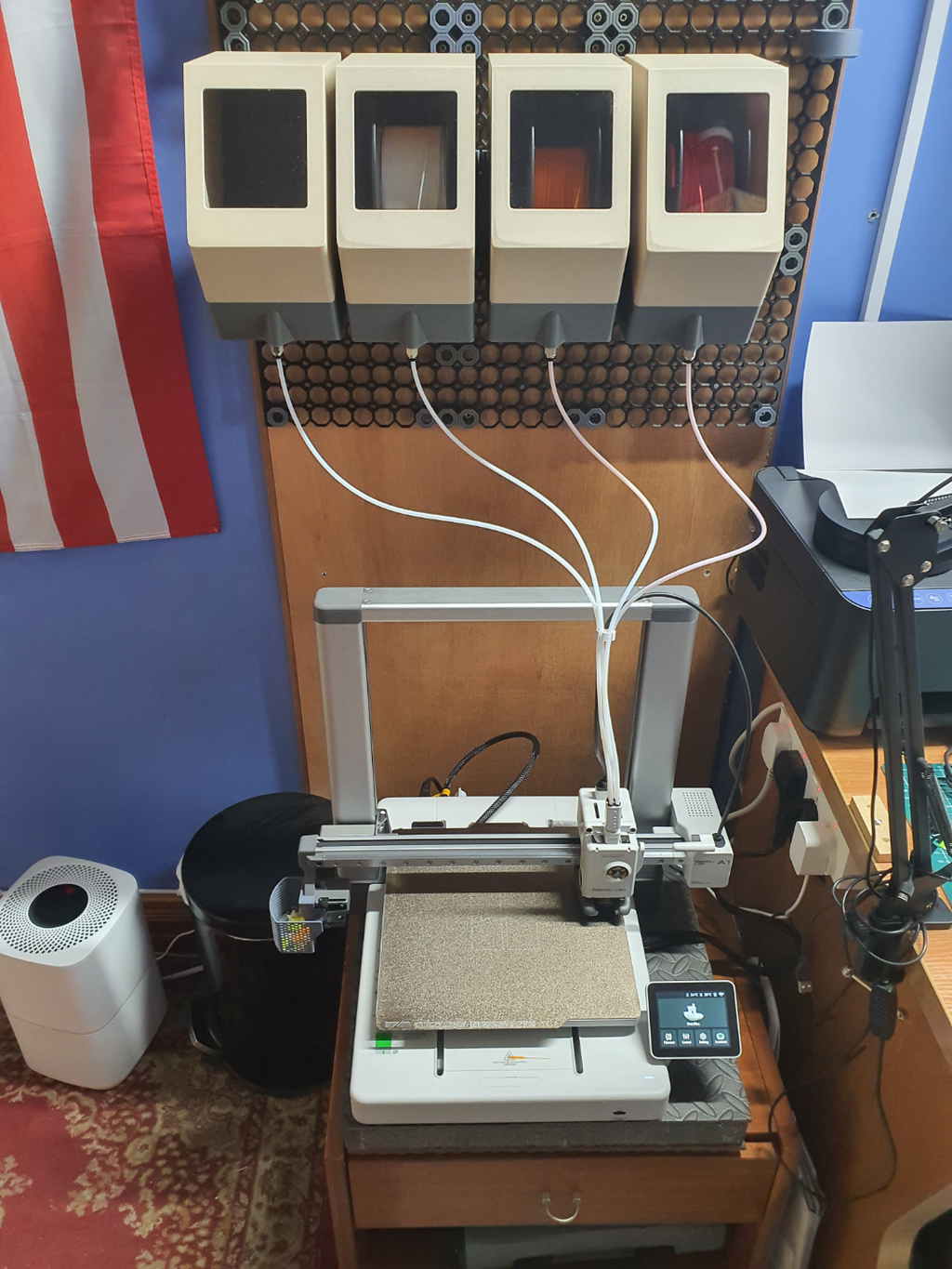 Enclosed Spool Holder / Drybox (2nd version)