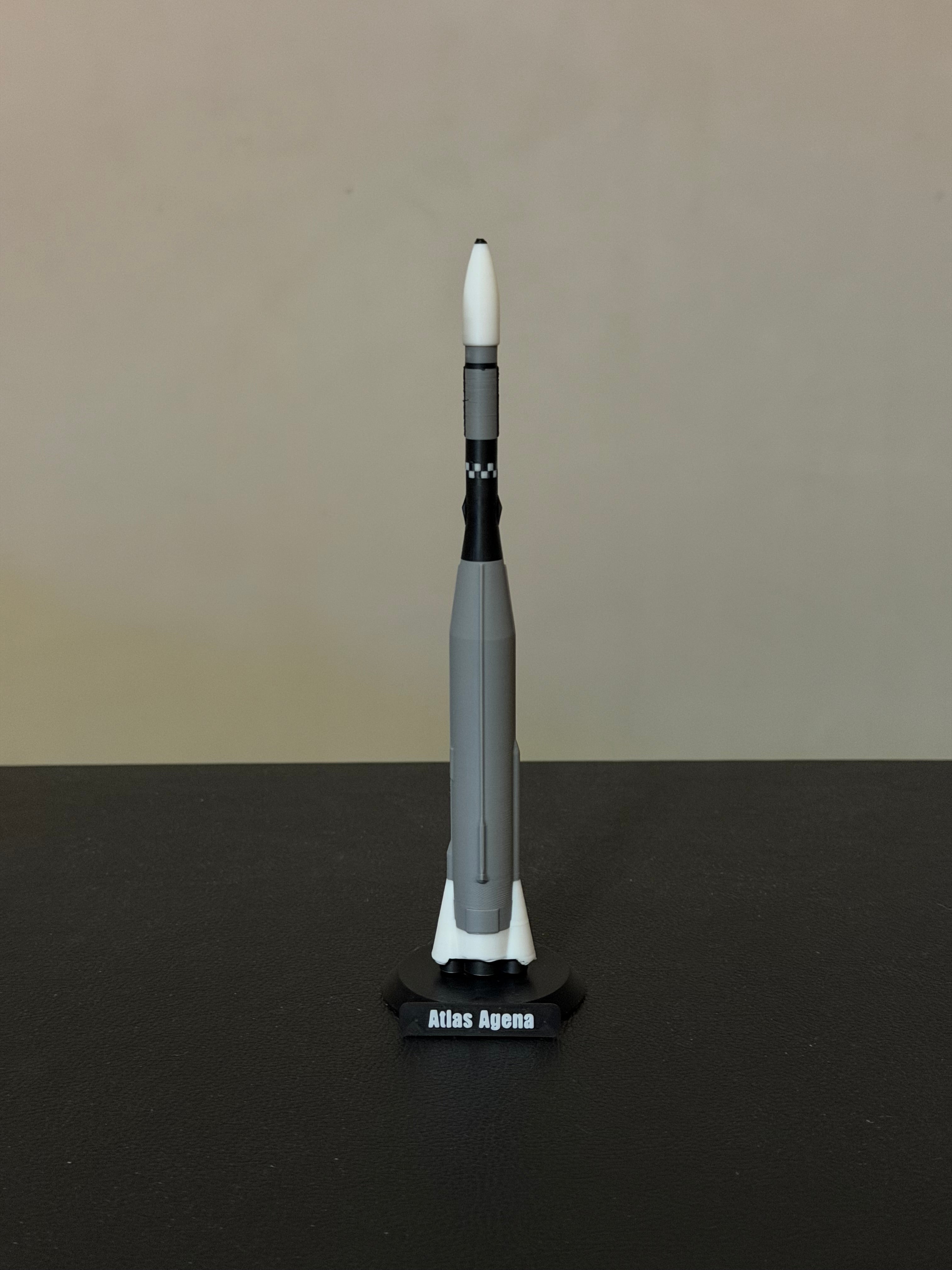 Early Nasa Rocket Garden 1:200 Scale