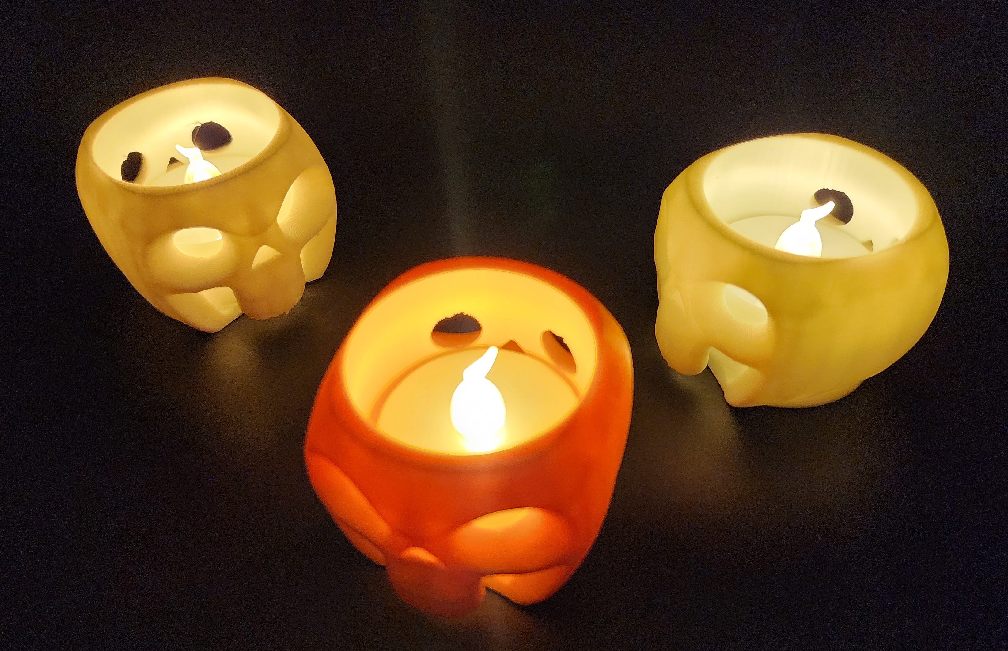 Skull Tea Light Holder