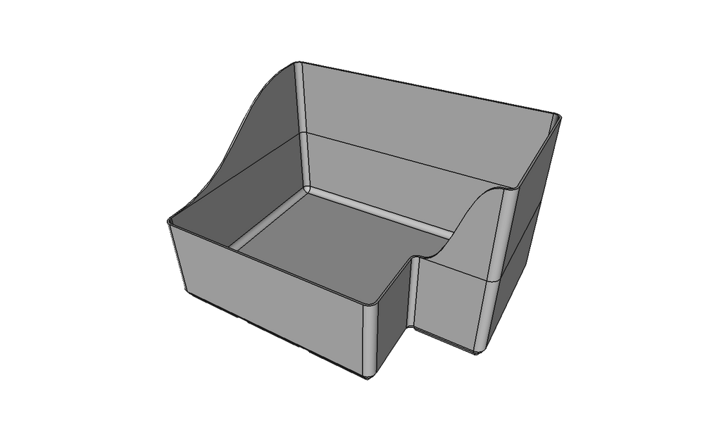 A1 Gridfinity purge (poop) bucket