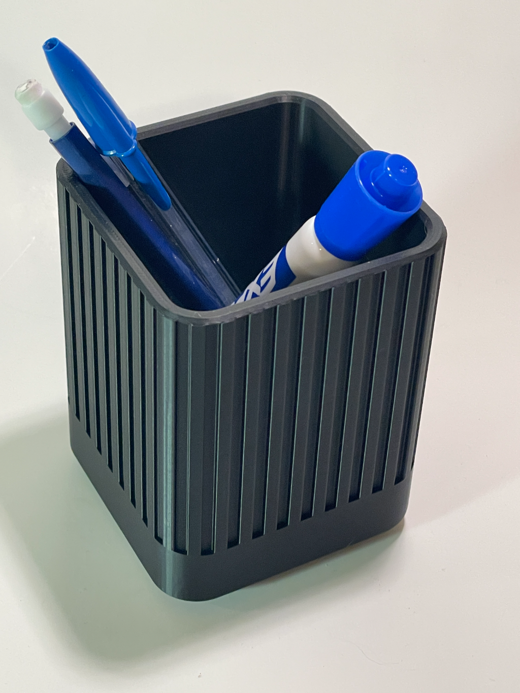Square Pencil/Pen Holder for Desk