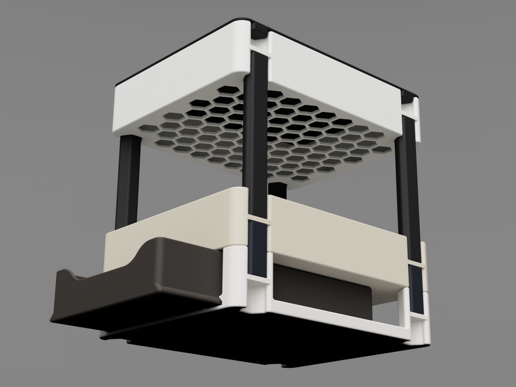 Versatile Stackable Storage Box System