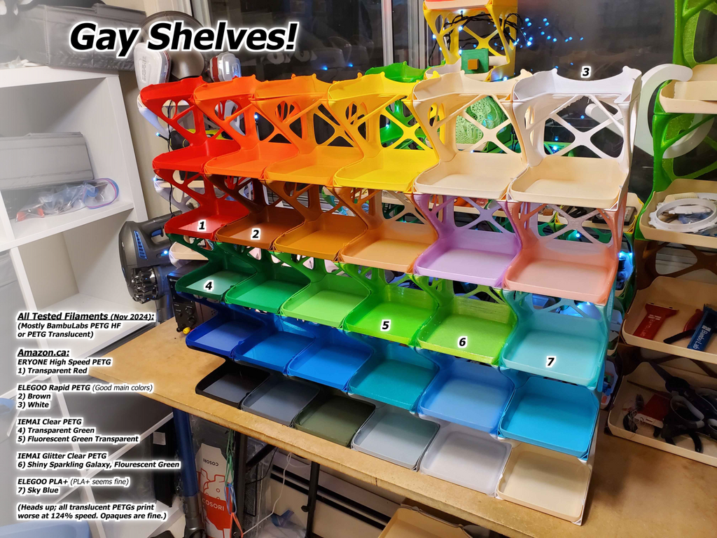 Open Shelves