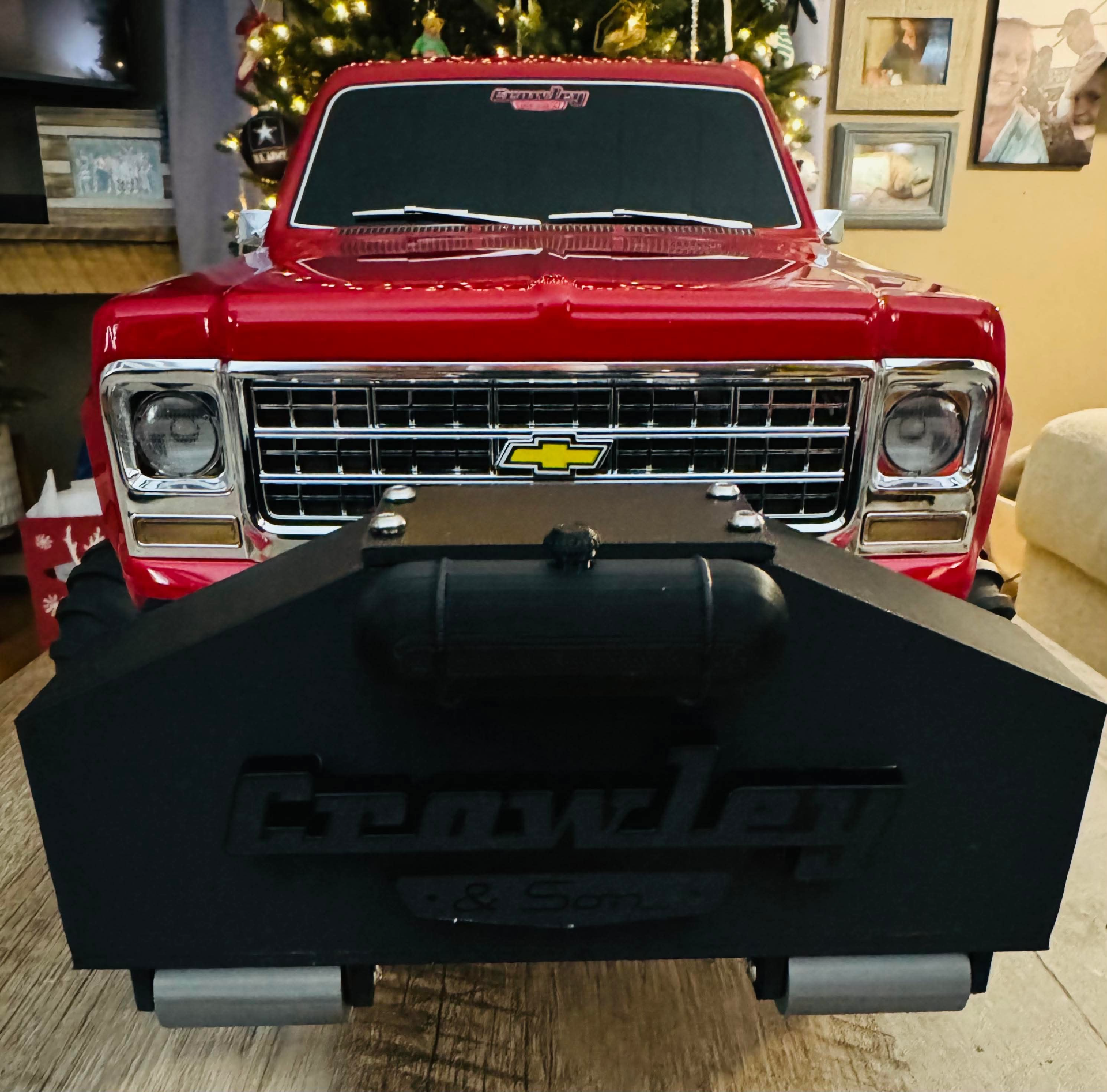 Scx Trx Cen Weight Box for RC Puller